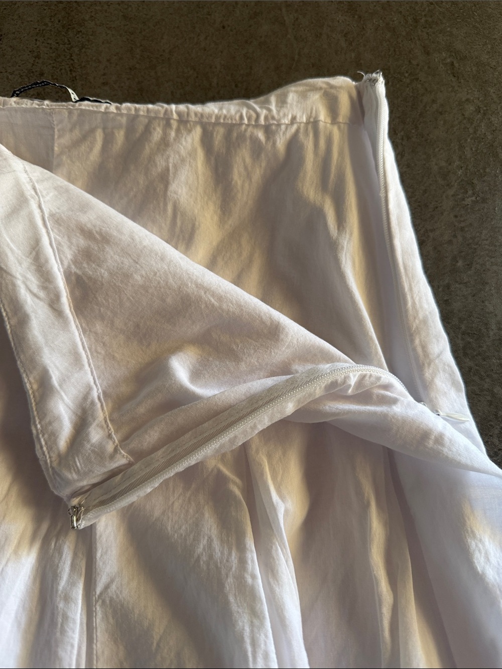 Abercrombie & Fitch 100% Cotton Godet Midi Skirt - Picture 8 of 12